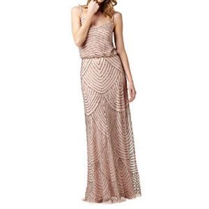 Adriana Pappel Beaded Gown